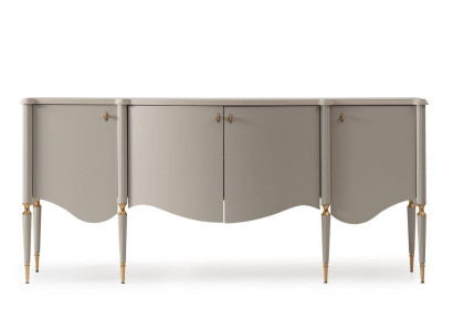 Anrichte Sideboard Schrank Holz Beige Kommode Esszimmer Möbel